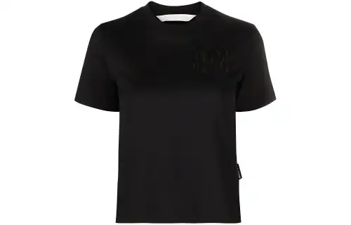 Palm Angels logo-embroidered cotton T-shirt