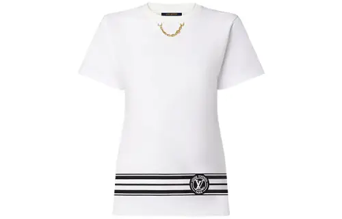 Lv Lv Stripe T Shirt