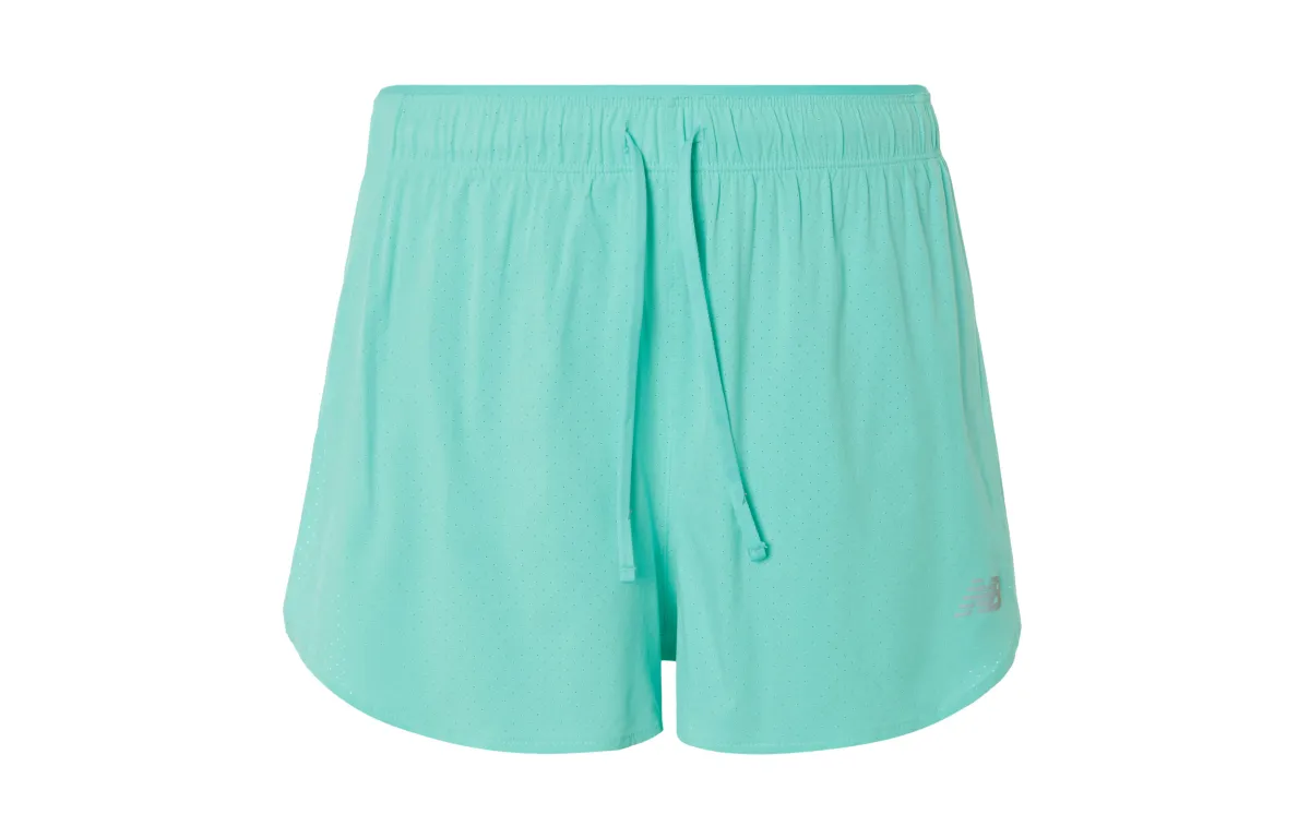 New Balance Casual Shorts Unisex Cyan
