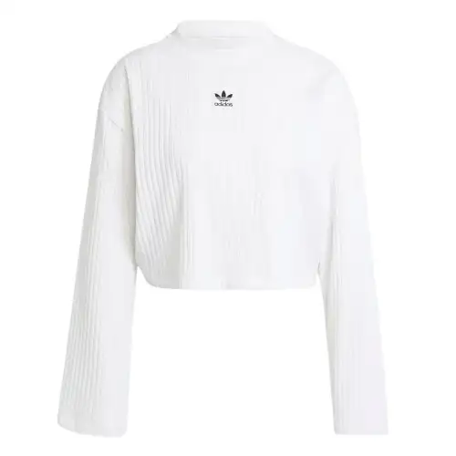 Adidas Originals Essential Crop Top Women's White