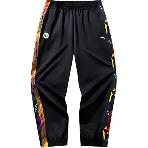Anta Basketball Collection Casual Pants Men's Basic Black/Red Pepper