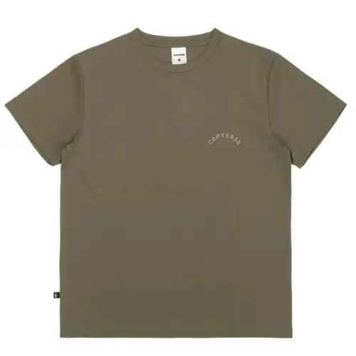 Converse Tee T Shirt Women's Army Green