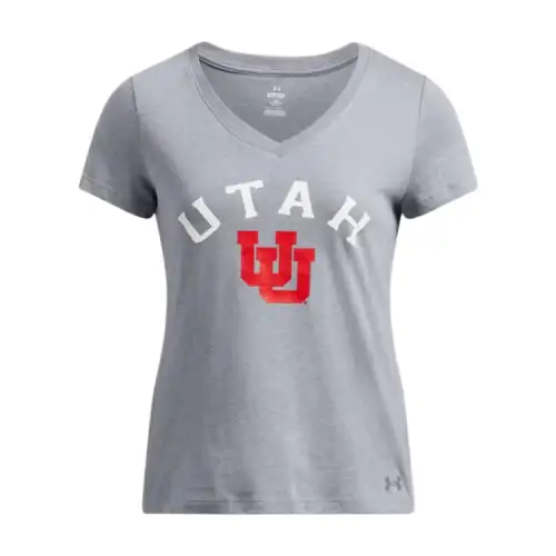 Under Armour Performance CottonCollegiate Regular T Shirt Women's Gray