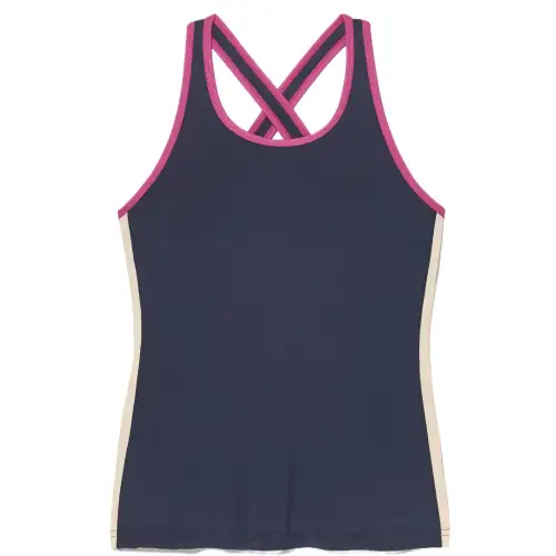 FILA Tank Tops Women's Black Moderate Halter Neck