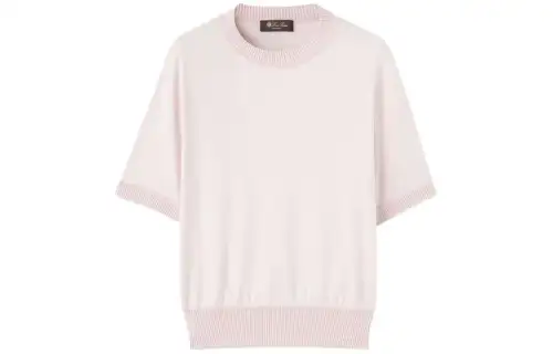 Loro Piana Sea Island T Shirt T Shirt Women's Pink