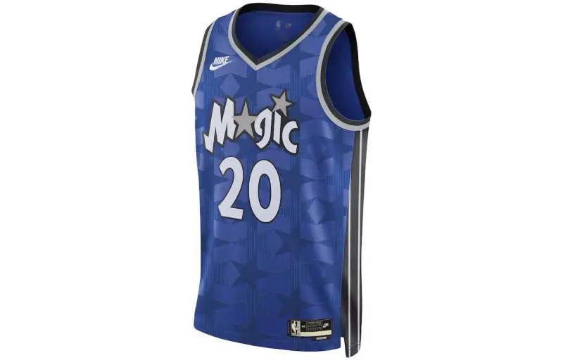 Nike Basketball Jersey Fan Edition 2023 24 Season, Orlando Magic Markelle Fultz Size 20 Unisex Blue