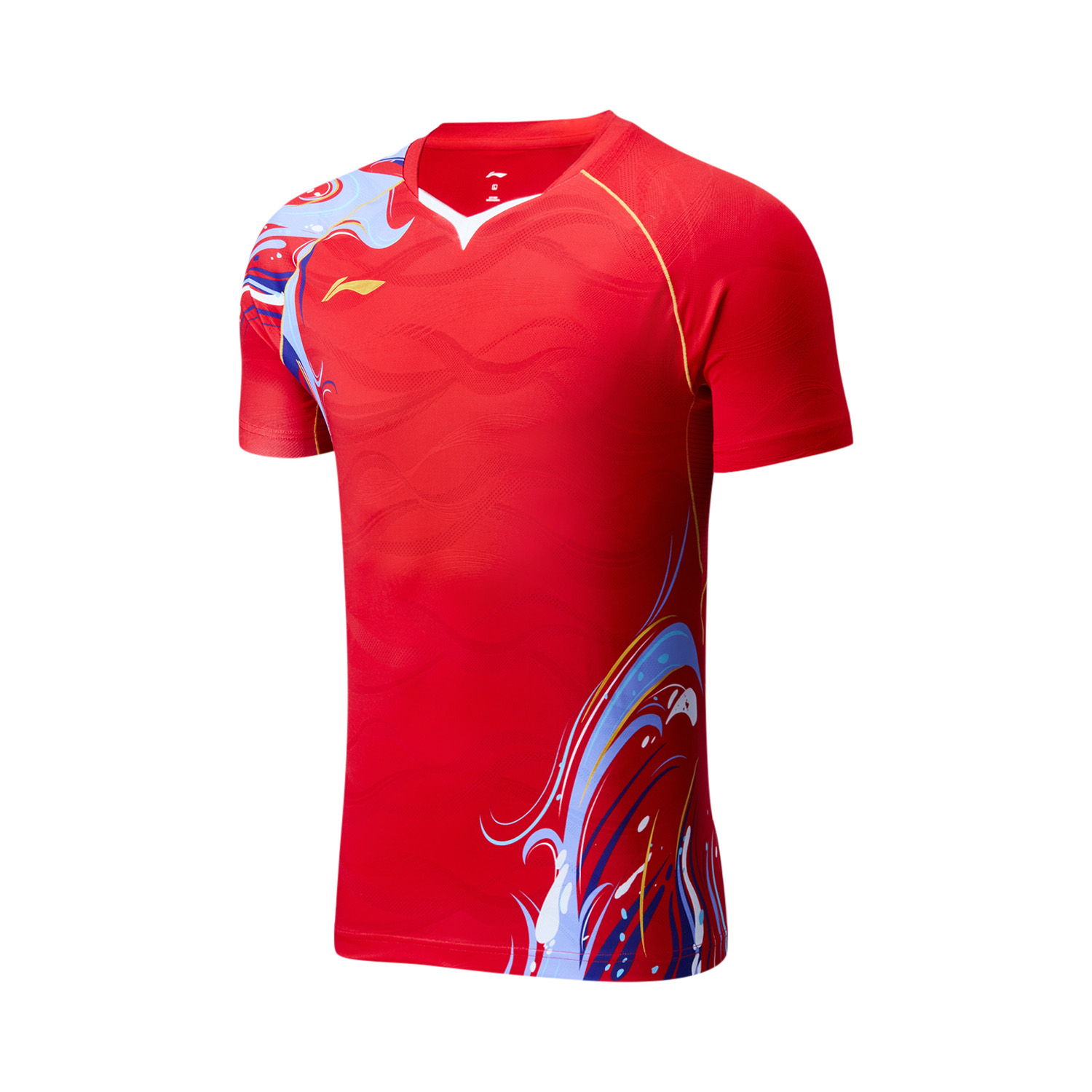 Li Ning Badminton Collection Badminton Jersey Unisex Vermilion