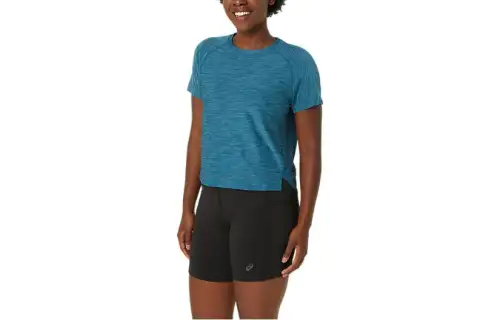 Asics Pr Lyte Run Short Sleeve T Shirt Women's Blue