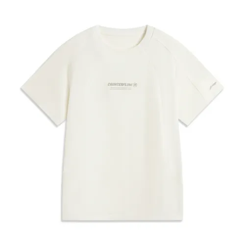 LiNing CF Tracing T Shirt Women's Ivory
