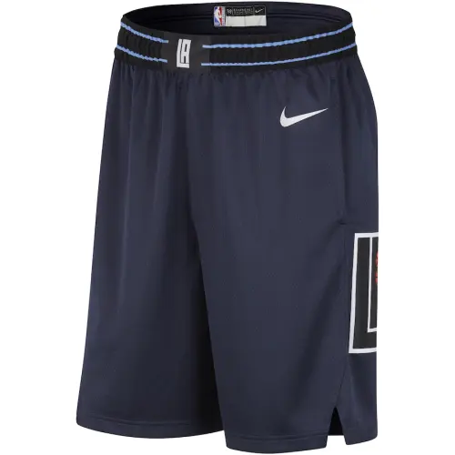 Nike Los Angeles Clippers City Edition Casual Elastic, Comfortable and Soft Basketball Pants, Same Style for Men and Women, Blue