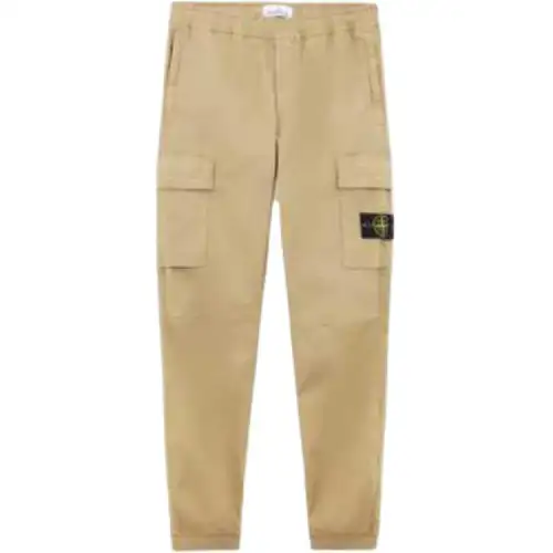 Stone Island Logo-Patch Detail Cargo Pants