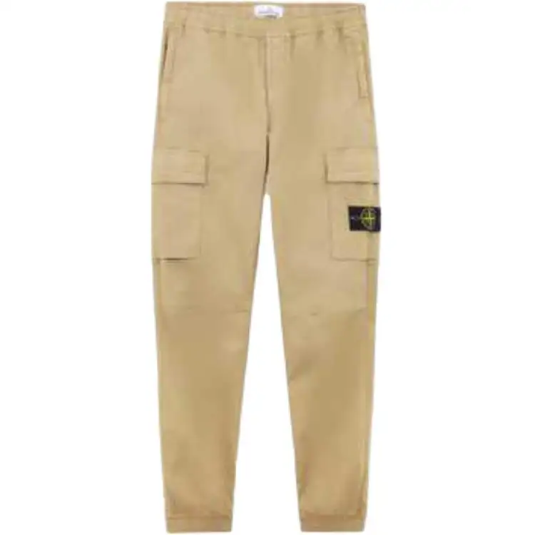 Stone Island Logo-Patch Detail Cargo Pants