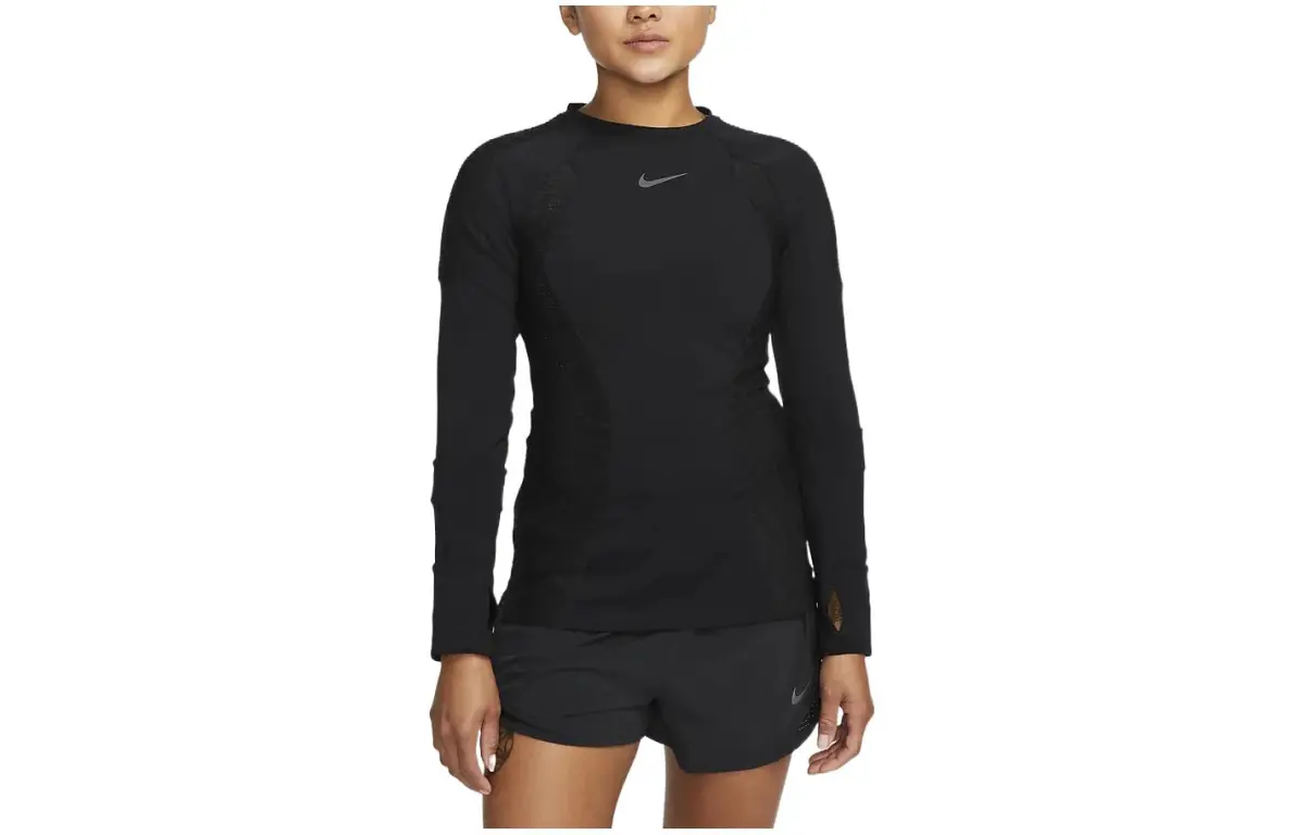 Nike Dri-FIT ADV Run Division Women's Long-Sleeve Running Top Black