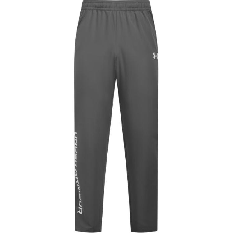 Under Armour SS25 EF Perf Graphic Sports Pants Men’s Rhinoceros Gray 025