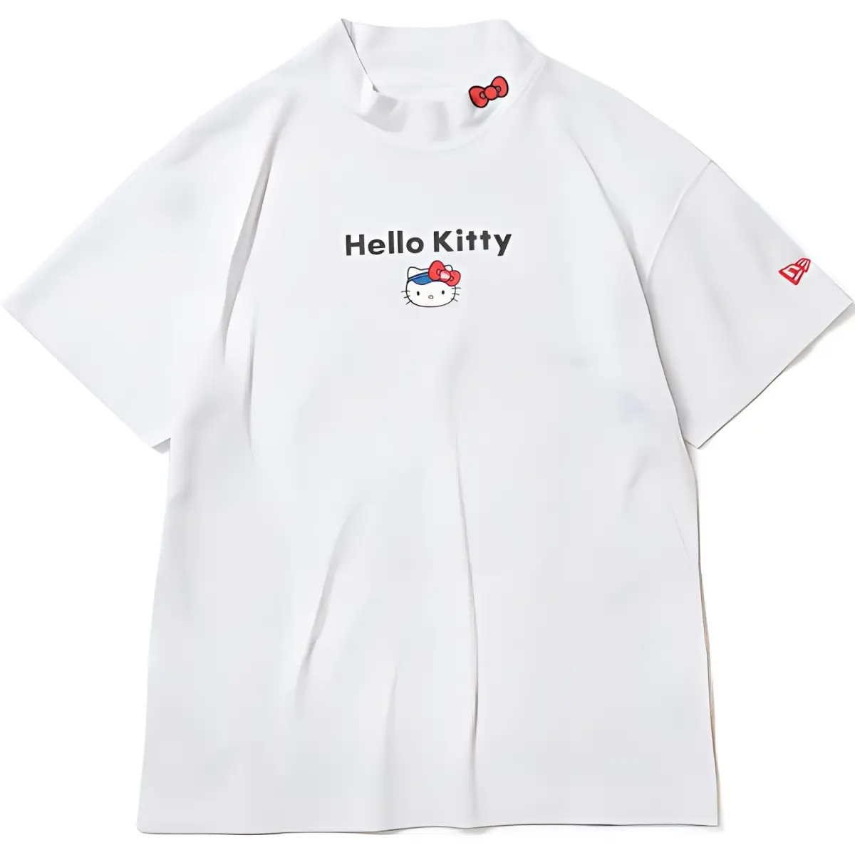 New Era X Hello Kitty T-Shirts Women's White Turtleneck