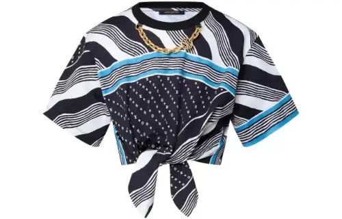 LOUIS VUITTON SS23 Crop Top Women's Multicolor