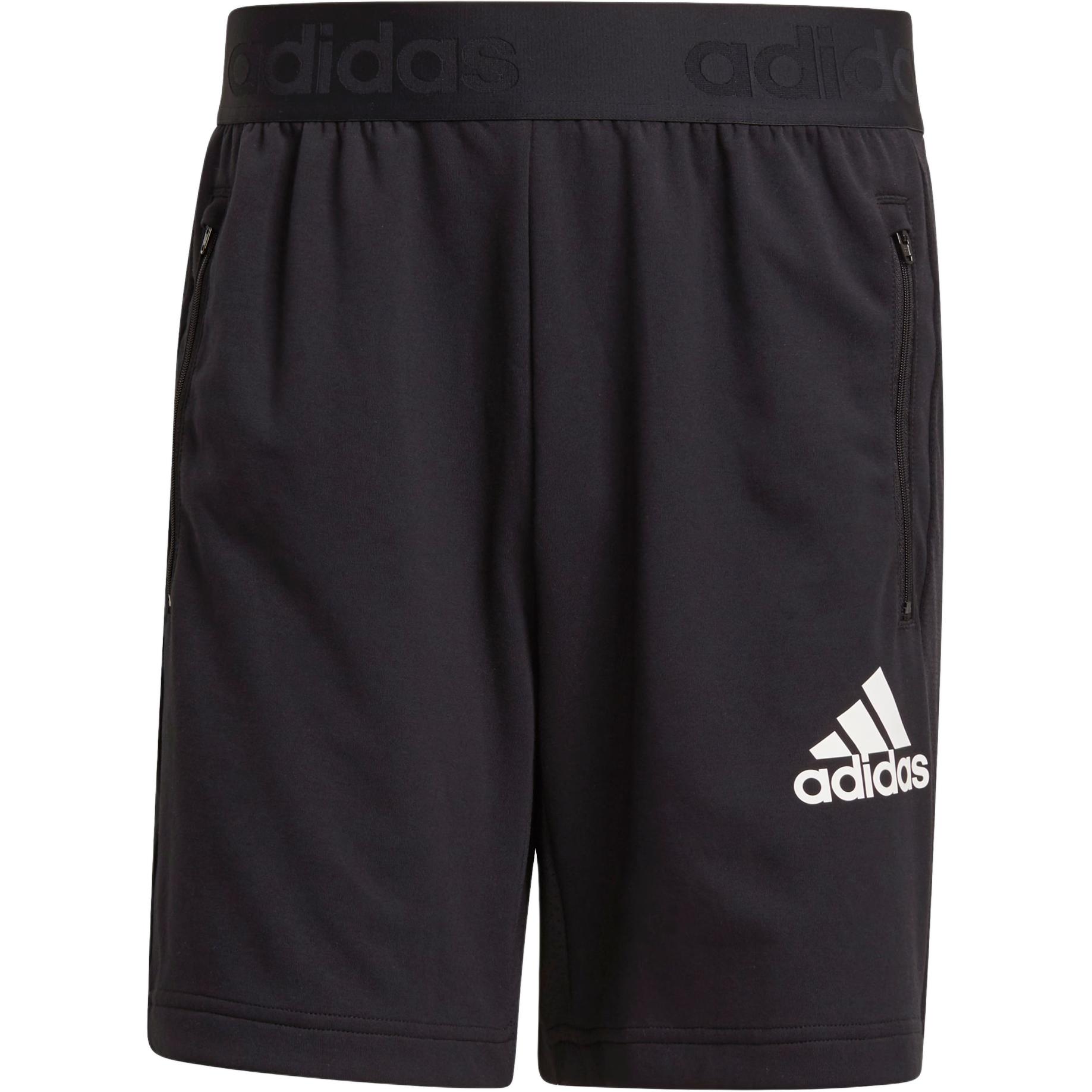 Adidas Designed To Move Motion Aeroready Sports Shorts Men's Black
