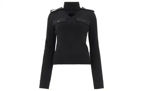 Bottega Veneta Slim Fit Sweater Women's Black