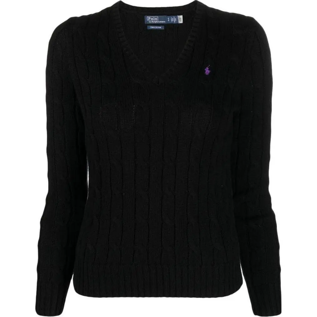 Polo Ralph Lauren SS23 Knitwear Standard Women's Black