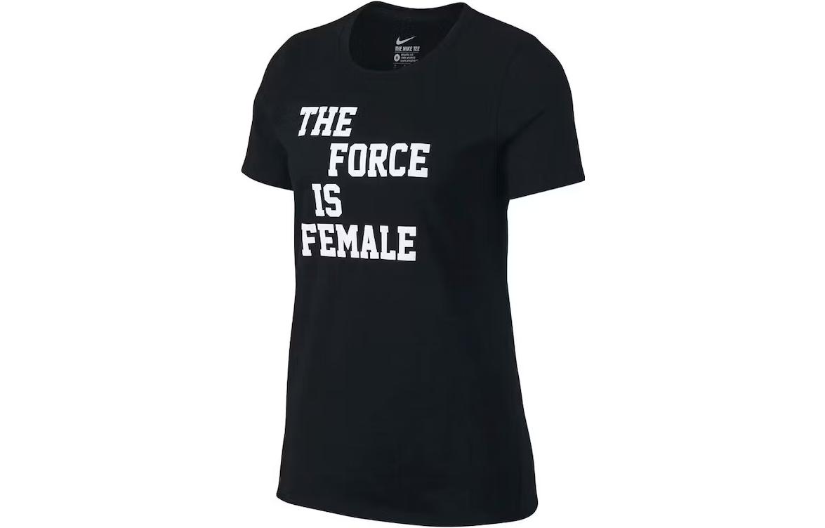 Nike Sportswear Women's Force Is Female T shirt Black