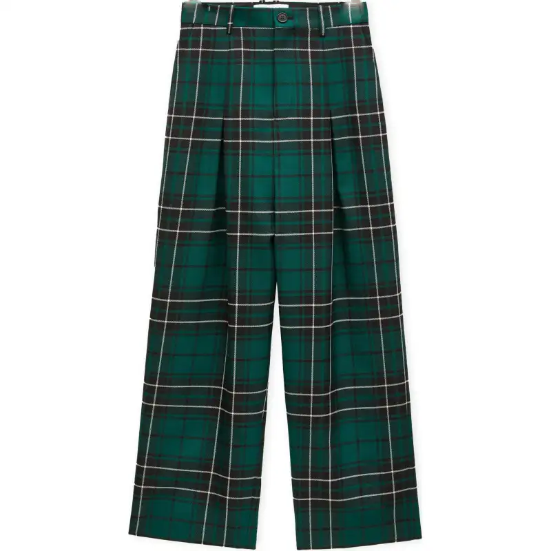 LOEWE FW24 Casual Pants Men's Green