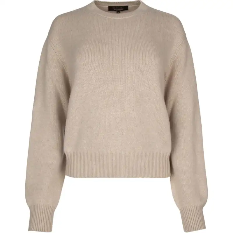 Loro Piana SS24 Sweater Women's Sesame Seeds Beige