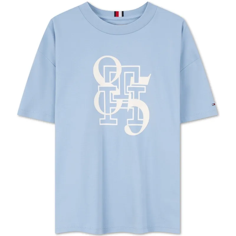 Tommy Hilfiger T-Shirts Women's Crew Neck Moderate Straight Fit