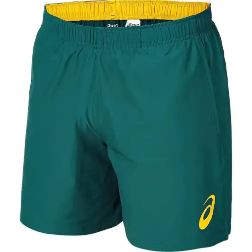 Asics Australia Olympic Collection Casual Shorts Men's Golden Green