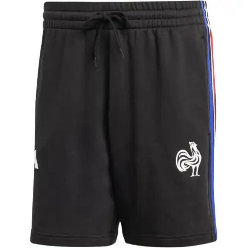 Adidas France Essentials 3 Stripes French Terry Shorts