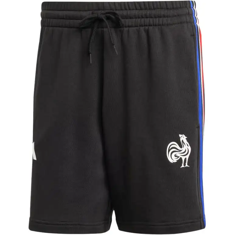 Adidas France Essentials 3 Stripes French Terry Shorts