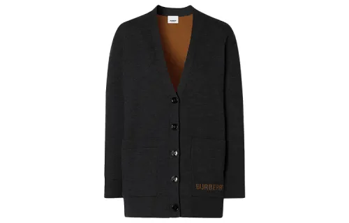 Burberry Sweater Women's Carbon Heather Gray