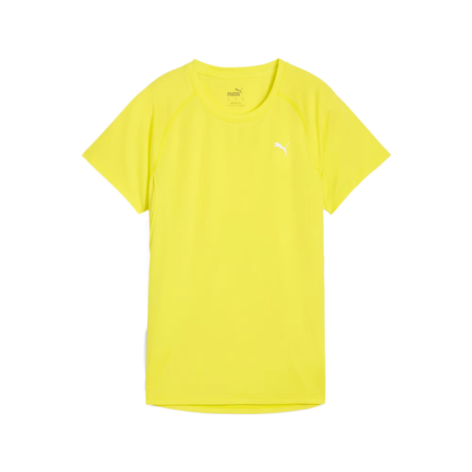 PUMA RUN VELOCITY Raglan Sleeve T Shirt Women's Yellow