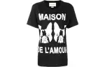GUCCI T Shirts Women's Black Crew Neck