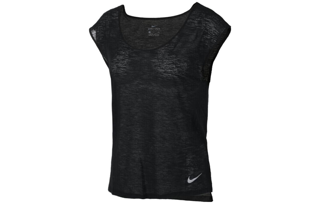Женская футболка Nike (черная)