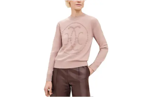 HERMES SS23 Sweater Women's Pearlescent Rose