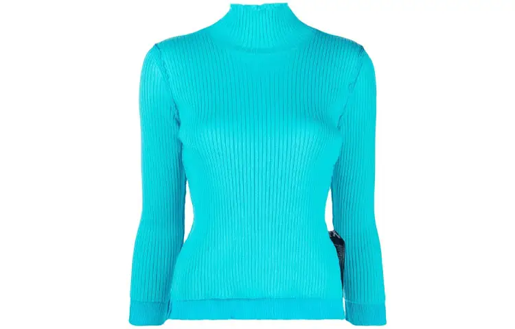 Balenciaga SS22 Sweater Women's Blue