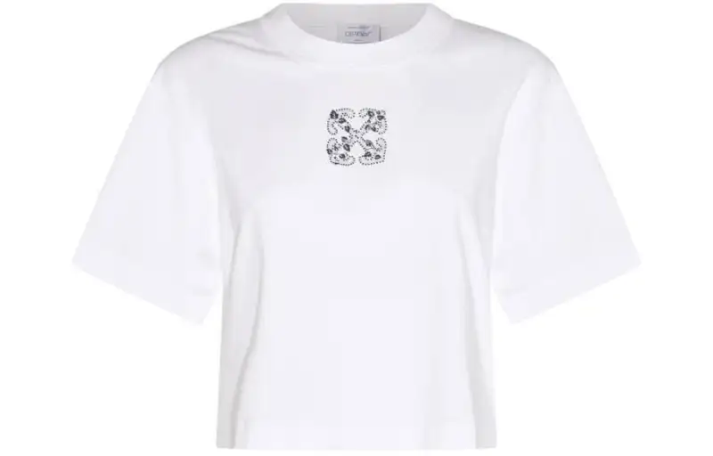 OFF-WHITE Arrow Motif Crewneck T-Shirt