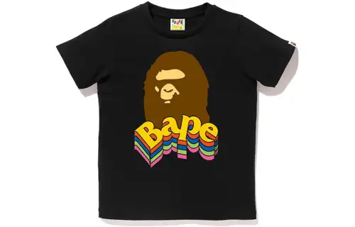 A BATHING APE T Shirts Women's Crew Neck Moderate Straight Fit