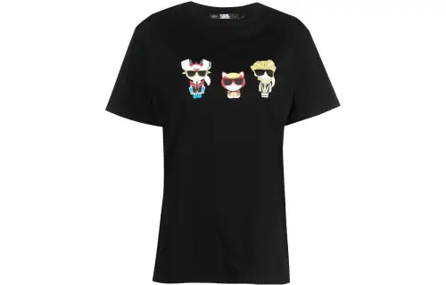 KARL LAGERFELD / Karl Lagerfeld Jeans T Shirt Women's Black