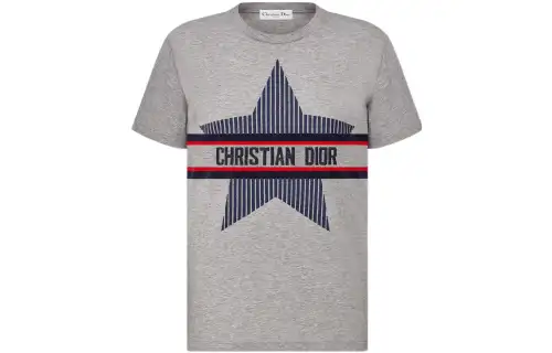 DIOR Fw22 'Alps' Capsule Collection Regular T Shirt Women's Gray