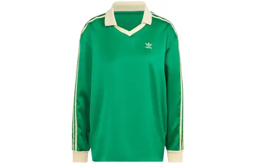 Adidas Originals 3 Stripes T Shirt Women's Green