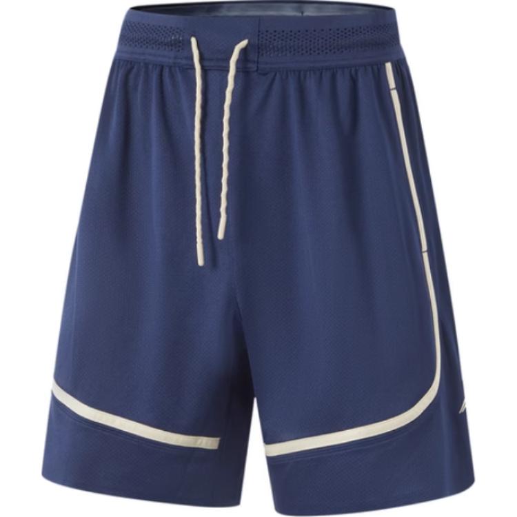 Li Ning Sports Basketball Collection Basketball Shorts Men’s Dark Bowl Blue