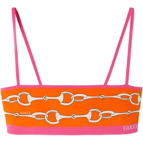 GUCCI Crop Top Women's Multicolor