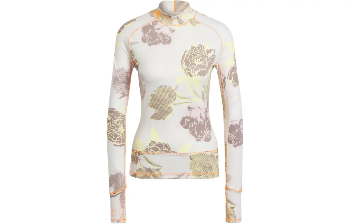 Adidas x Stella McCartney Raglan Sleeve T Shirt Women's Mica Powder