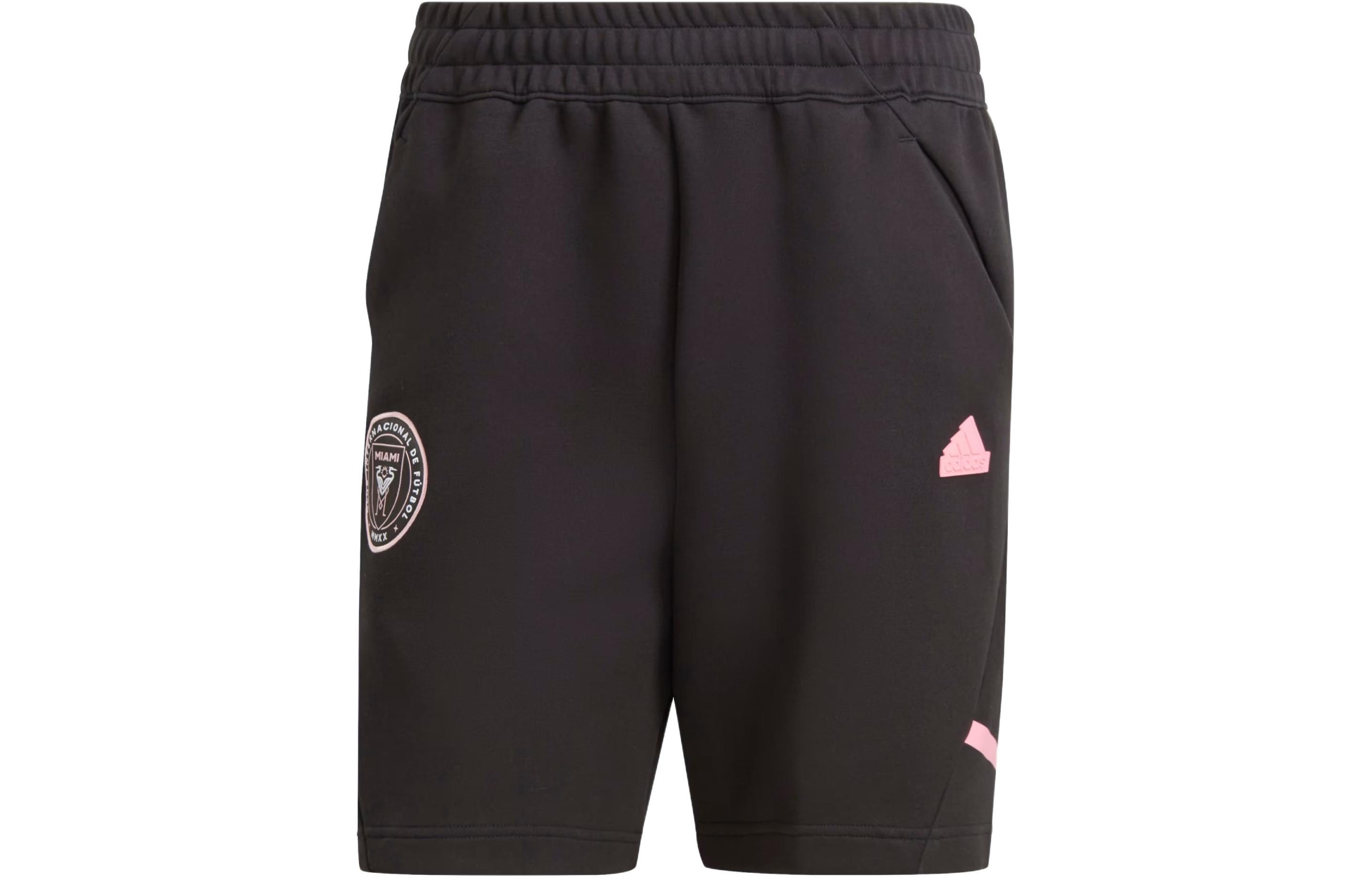Adidas Inter Miami Cf Designed For Gameday Travel Shorts Soccer Bottom Men's Black