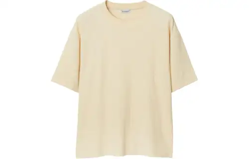 Burberry round-neck cotton T-shirt