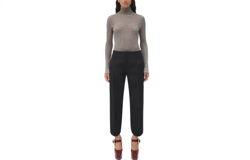 Bottega Veneta Sweaters Women's Brown Turtleneck Other