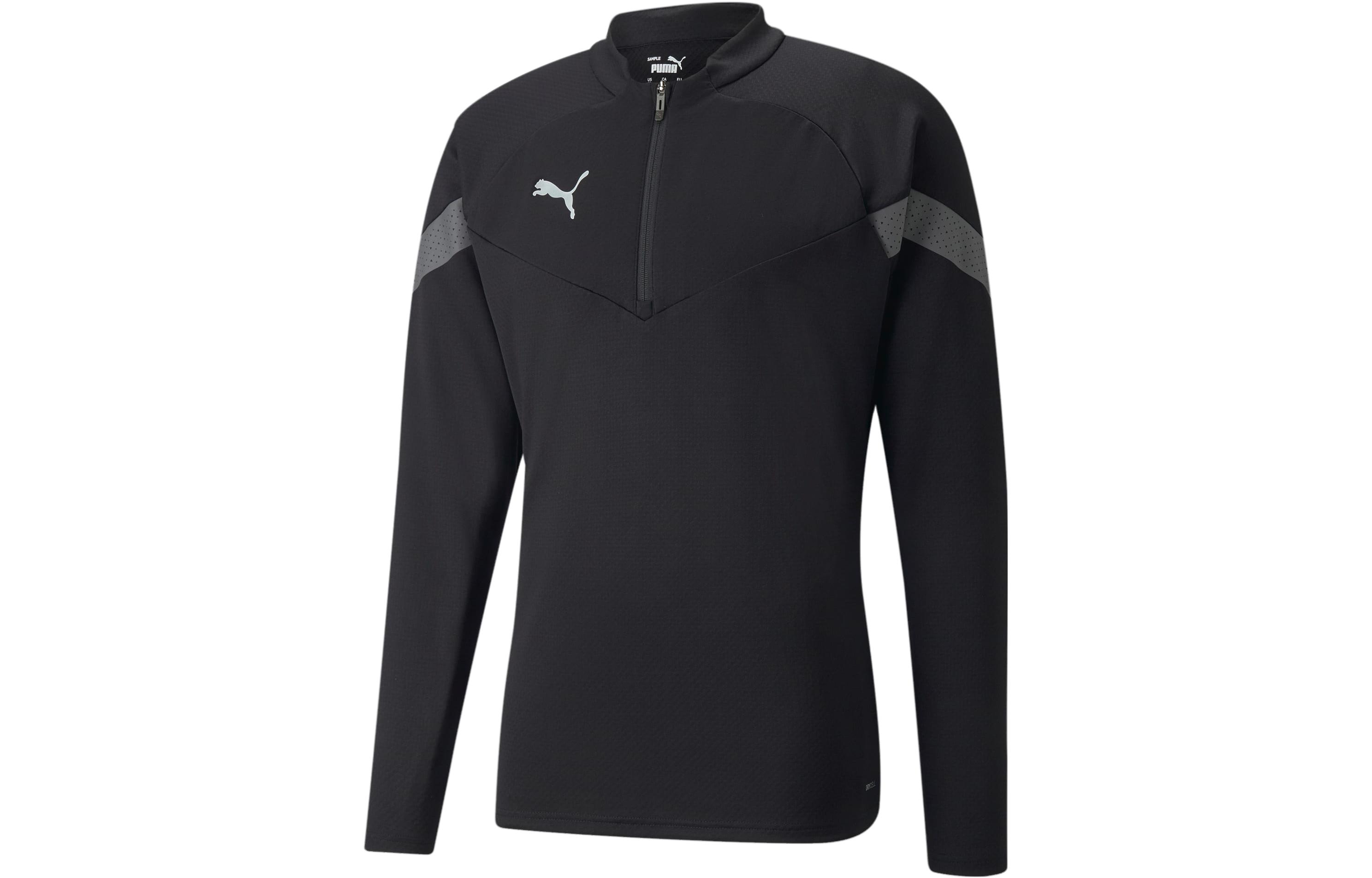 PUMA TEAMFINAL Haut De Foot TeamFINAL Training Quarter Zip Homme Soccer Jersey Men’s Black