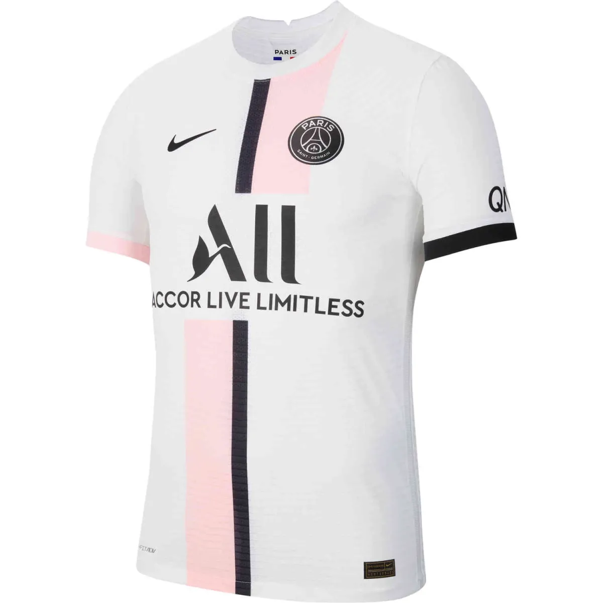 Nike Paris Saint Germain Soccer Jersey Player Edition Men's White