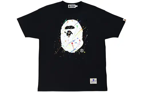 A BATHING APE T Shirts Women's Crew Neck Moderate Straight Fit